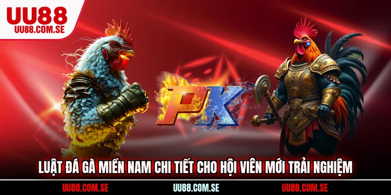 luật đá gà miền nam